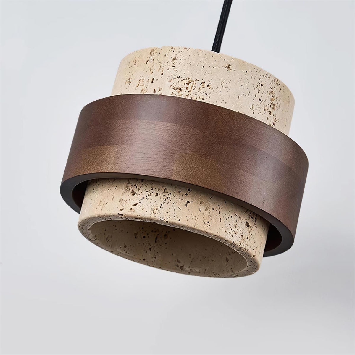 Cole Travertine Plug In Pendant Lamp — product view 16
