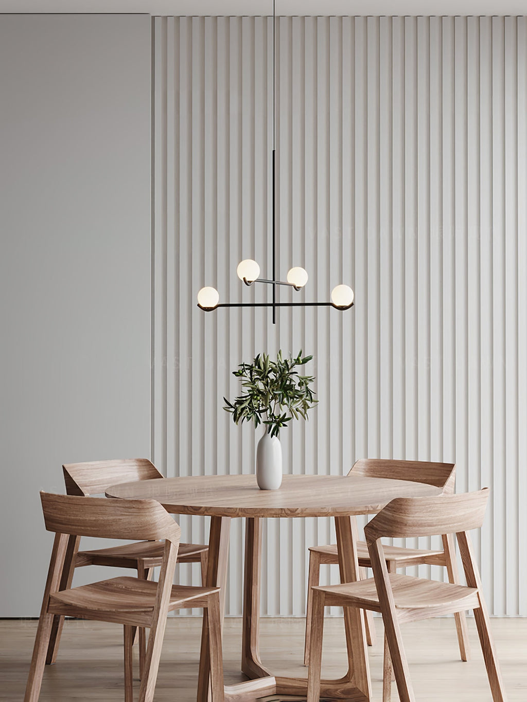 Sullivan Glass Chandelier — product view 6