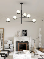 Sullivan Glass Chandelier — product view 9