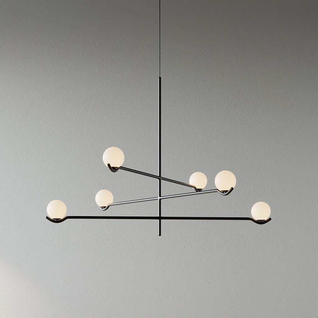 Sullivan Glass Chandelier — product view 22