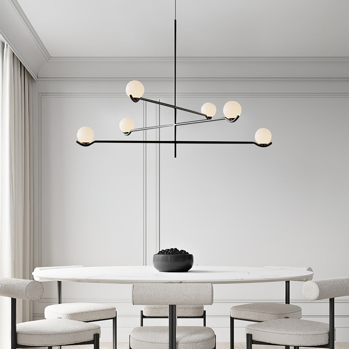 Sullivan Glass Chandelier — product view 37