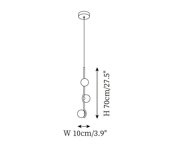 Sullivan Glass Chandelier — product detail 46