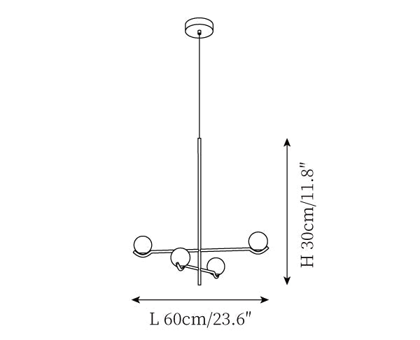 Sullivan Glass Chandelier — product detail 47