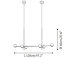 Sullivan Glass Chandelier — product detail 49