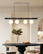 Rollo Wood Chandelier — product view 4