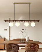 Rollo Wood Chandelier — product view 6