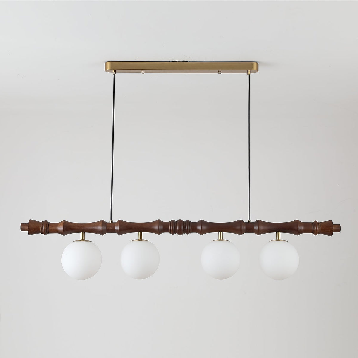 Rollo Wood Chandelier — product view 8