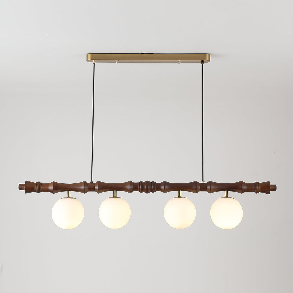 Rollo Wood Chandelier — product view 9