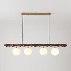 Rollo Wood Chandelier — product view 9