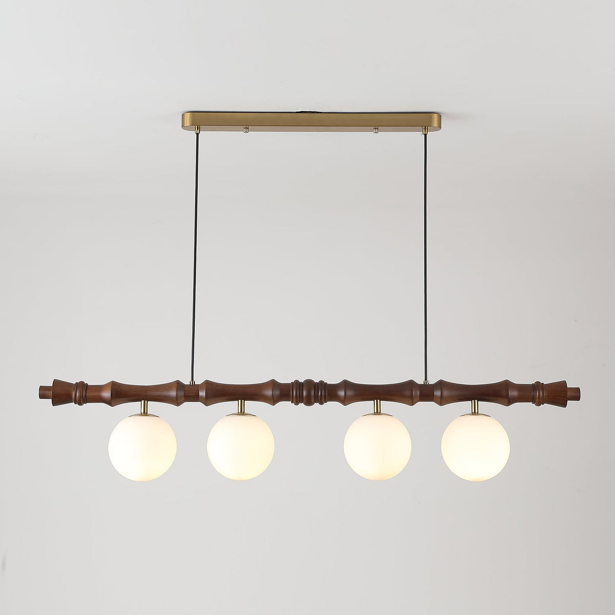 Rollo Wood Chandelier — product view 9