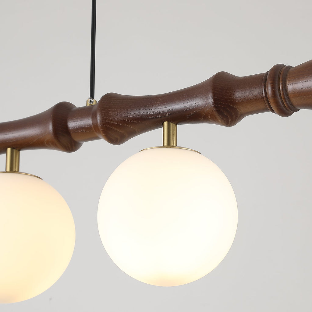 Rollo Wood Chandelier — product view 10