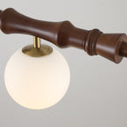 Rollo Wood Chandelier — product view 12