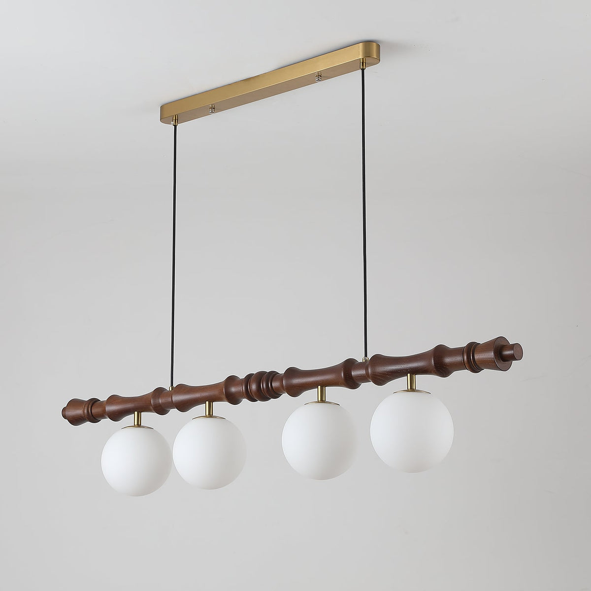 Rollo Wood Chandelier — product view 13