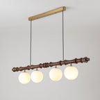 Rollo Wood Chandelier — product view 14
