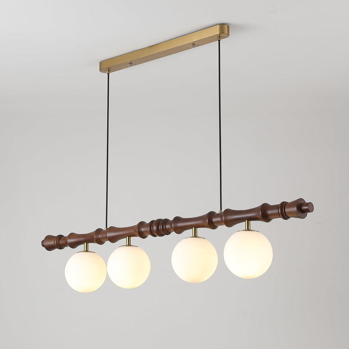 Rollo Wood Chandelier — product view 14
