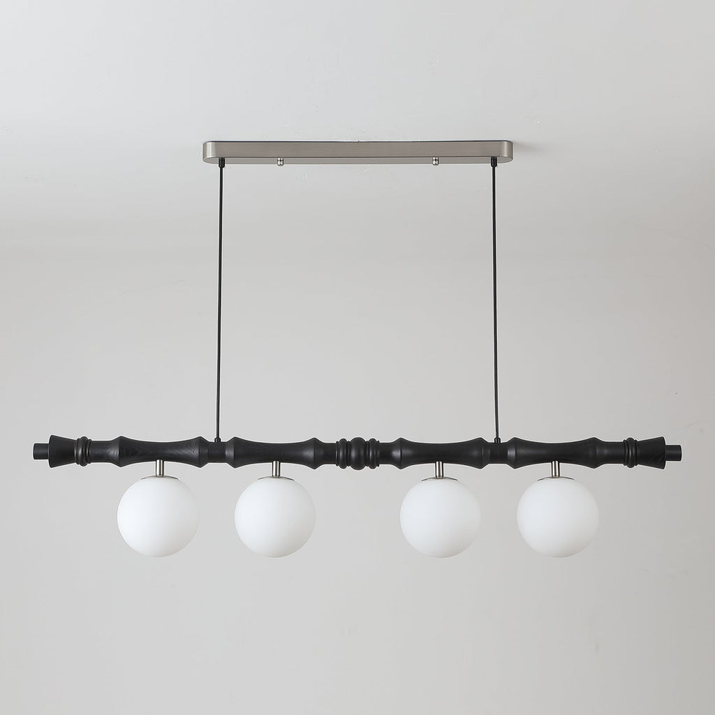 Rollo Wood Chandelier — product view 15