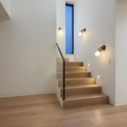 Bezel Travertine Wall Lamp — product view 9