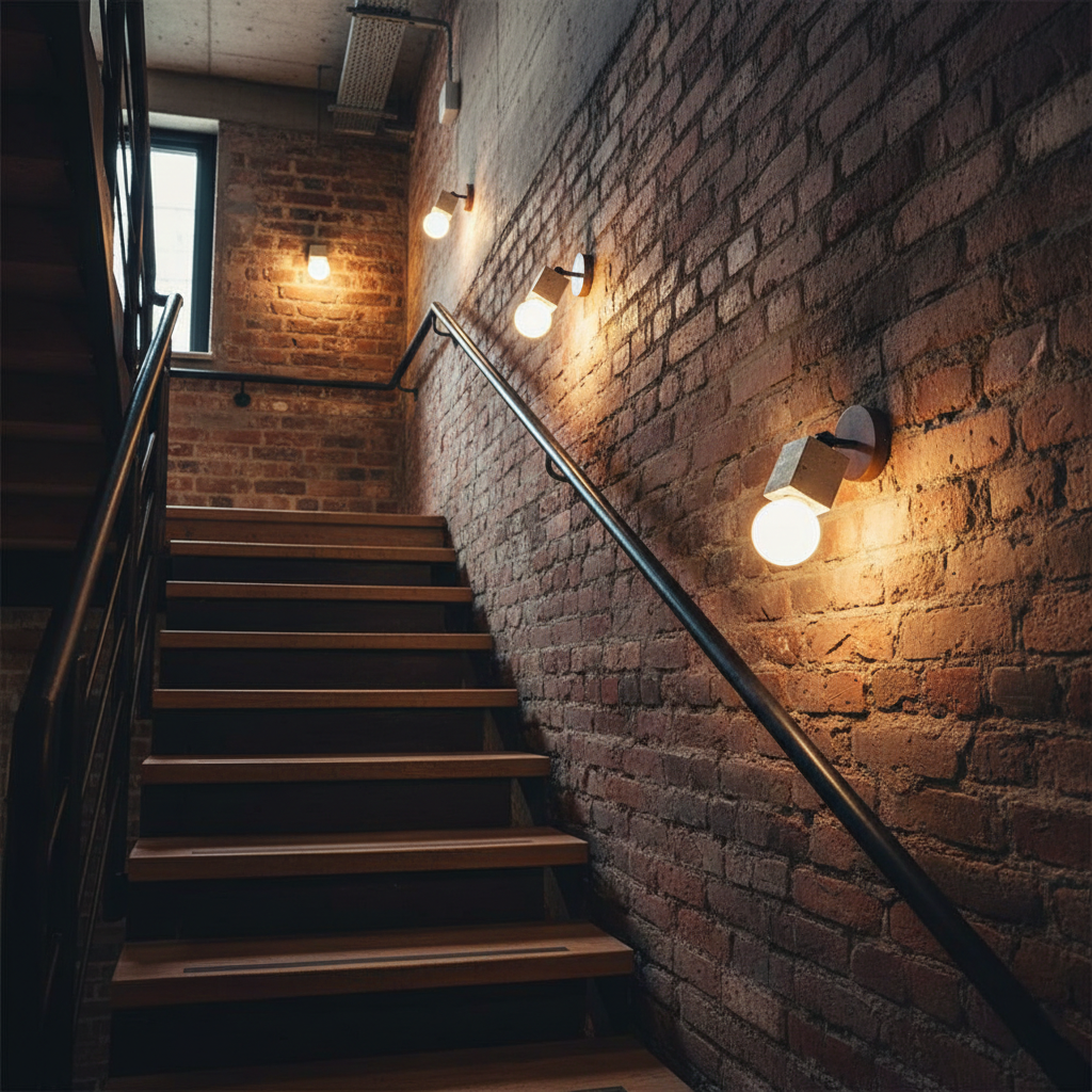 Bezel Travertine Wall Lamp — product view 11