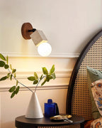 Bezel Travertine Wall Lamp — product view 13
