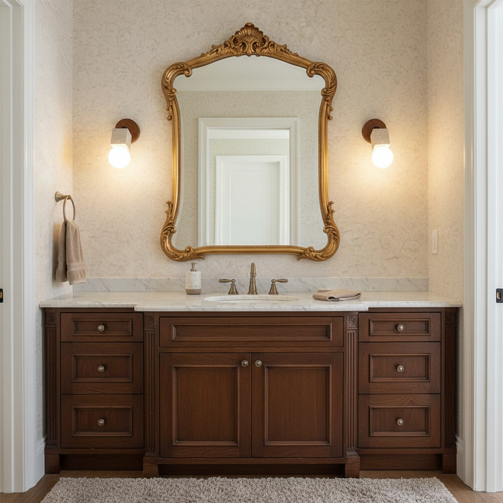 Bezel Travertine Wall Lamp — product view 16
