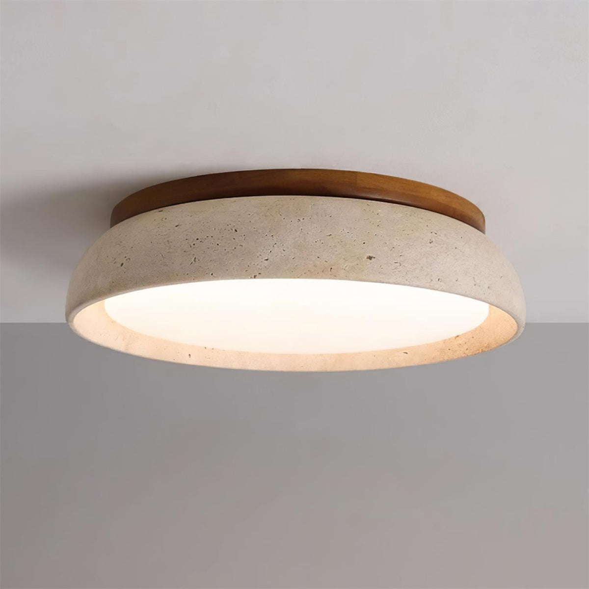 Piedra Travertine Ceiling Light — product view 33