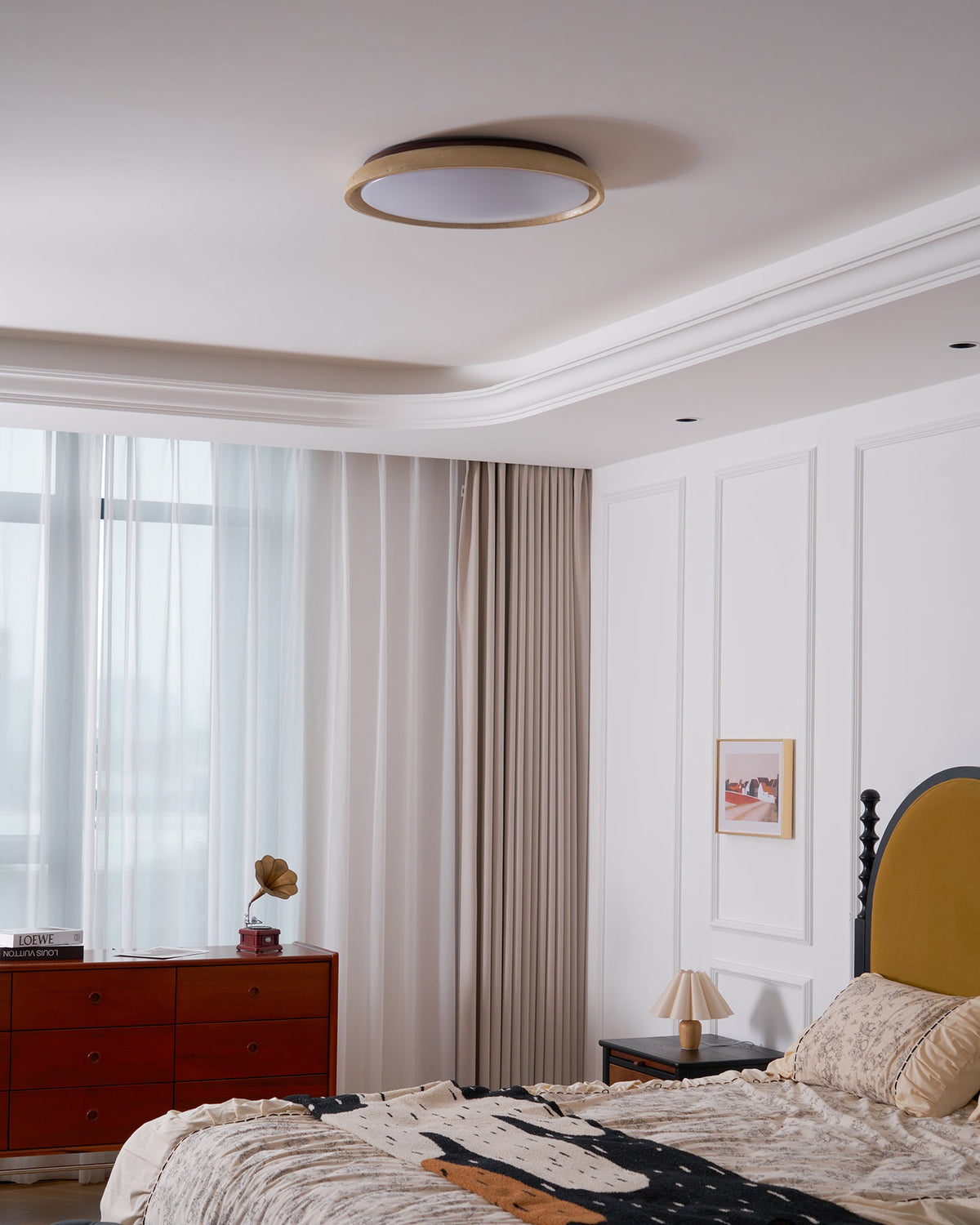 Piedra Travertine Ceiling Light — product view 36