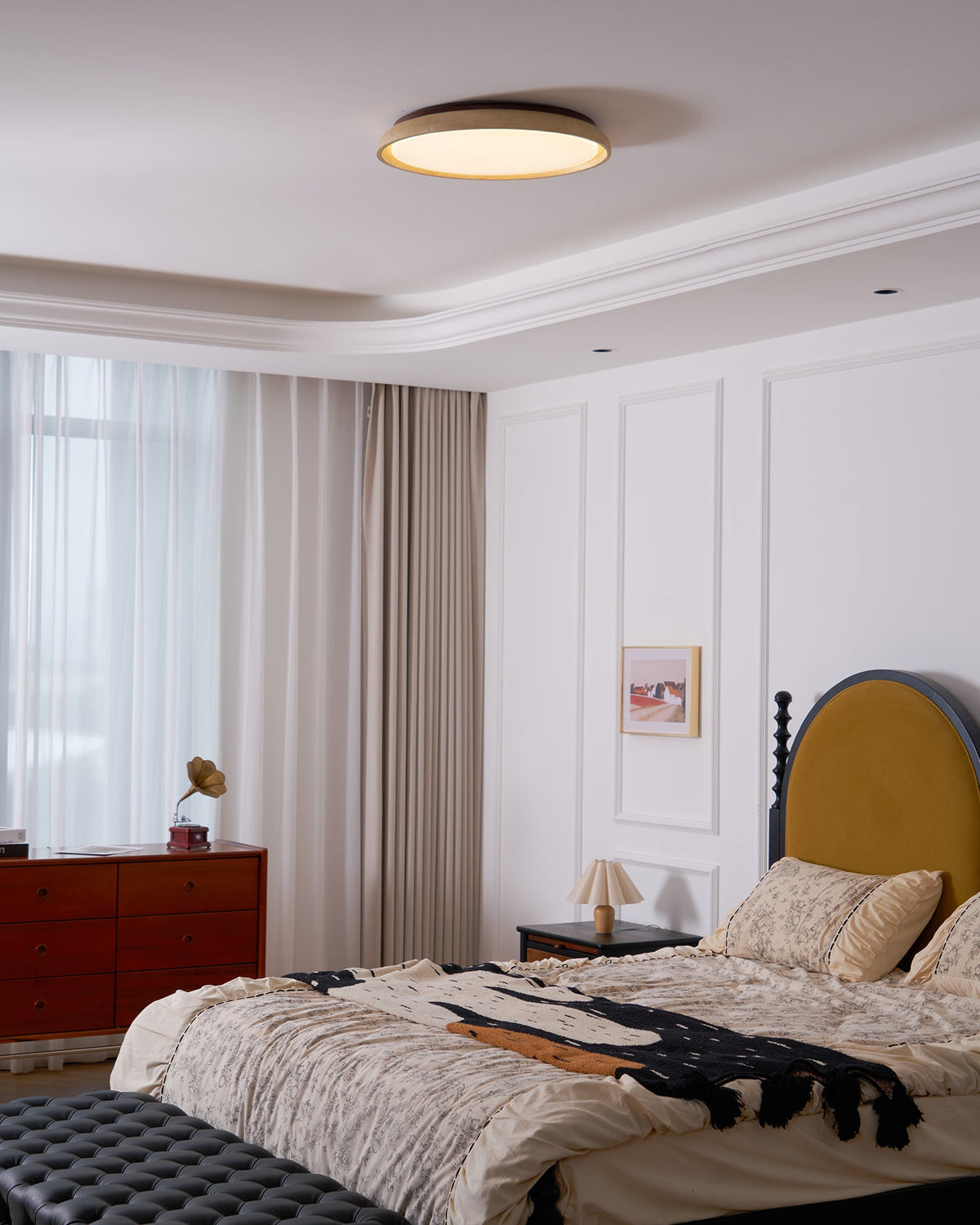 Piedra Travertine Ceiling Light — product view 38