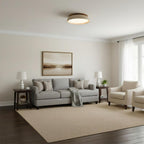 Piedra Travertine Ceiling Light — product view 40