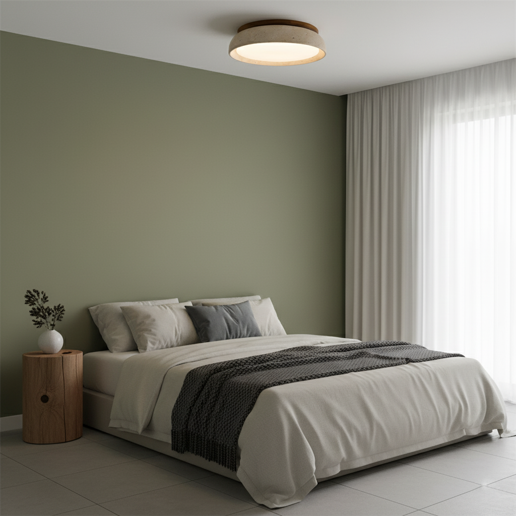 Piedra Travertine Ceiling Light — product view 41