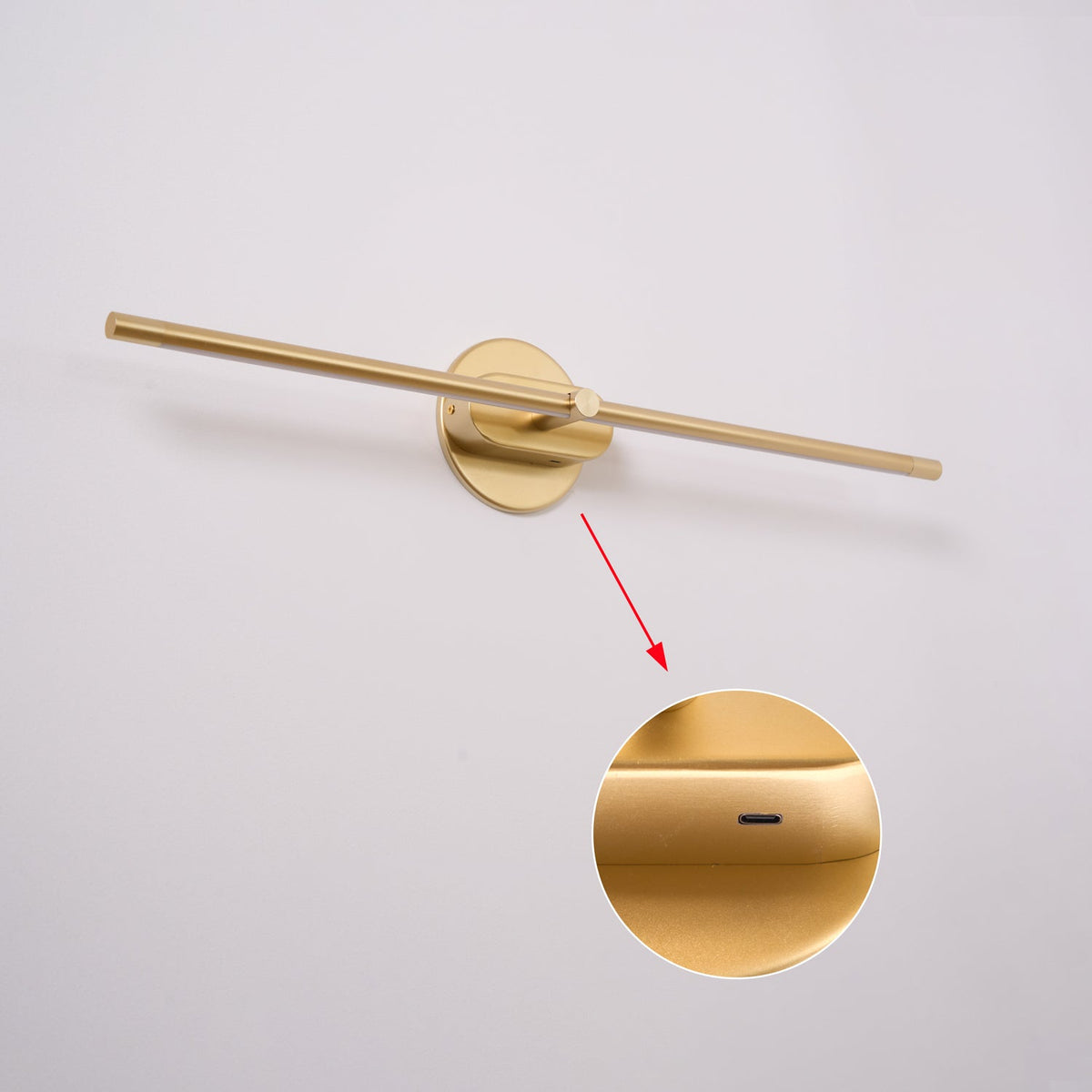 Kady Linear Rechargeable Version Metal Wall Lamp — product view 14