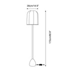 Moxie Wood Floor Lamp — product view 5