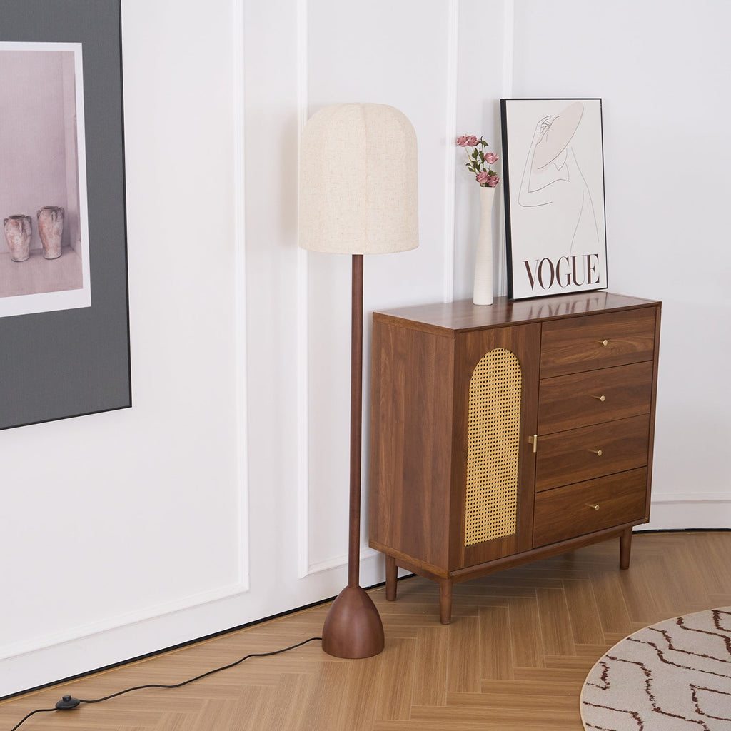 Moxie Wood Floor Lamp — product view 6