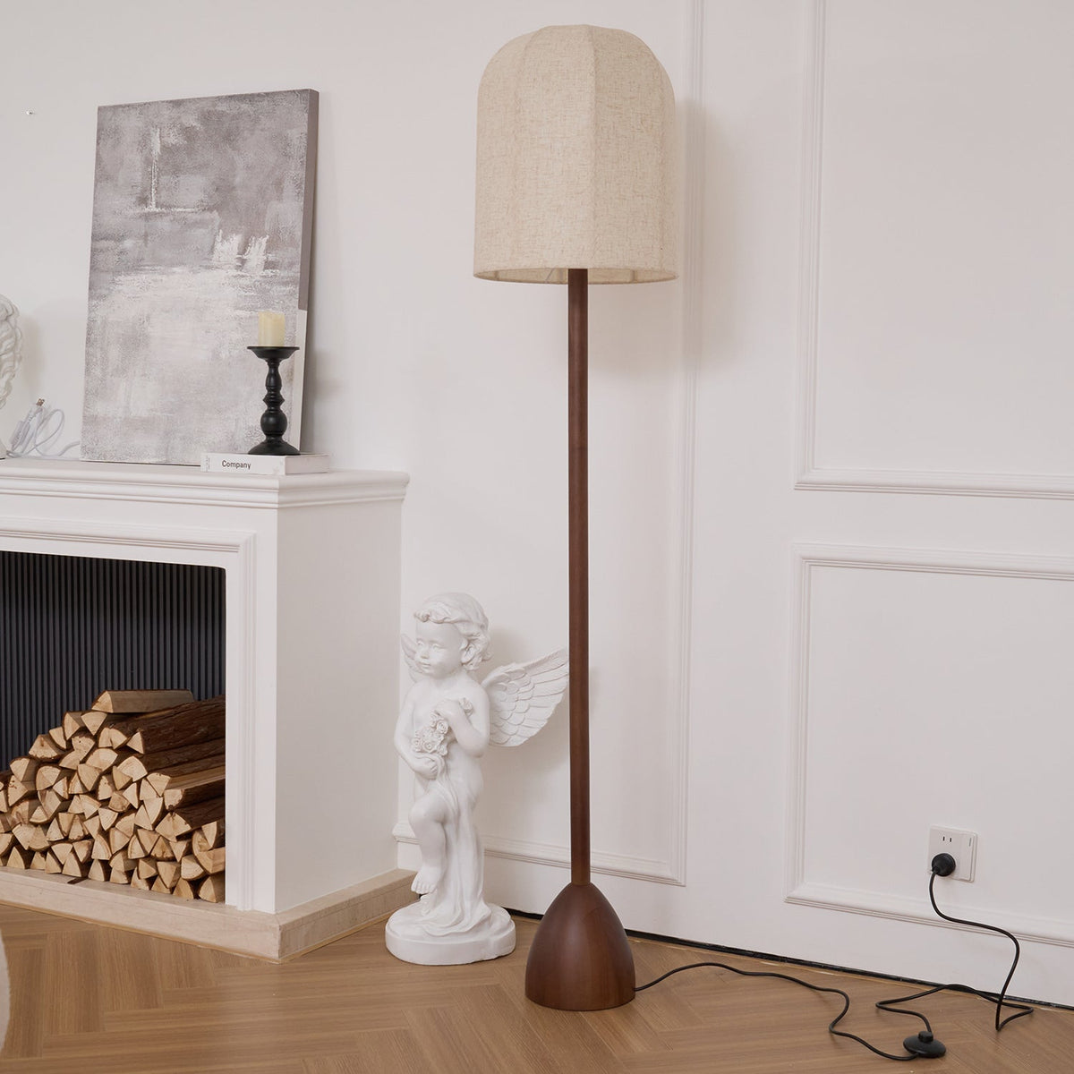Moxie Wood Floor Lamp — product view 9