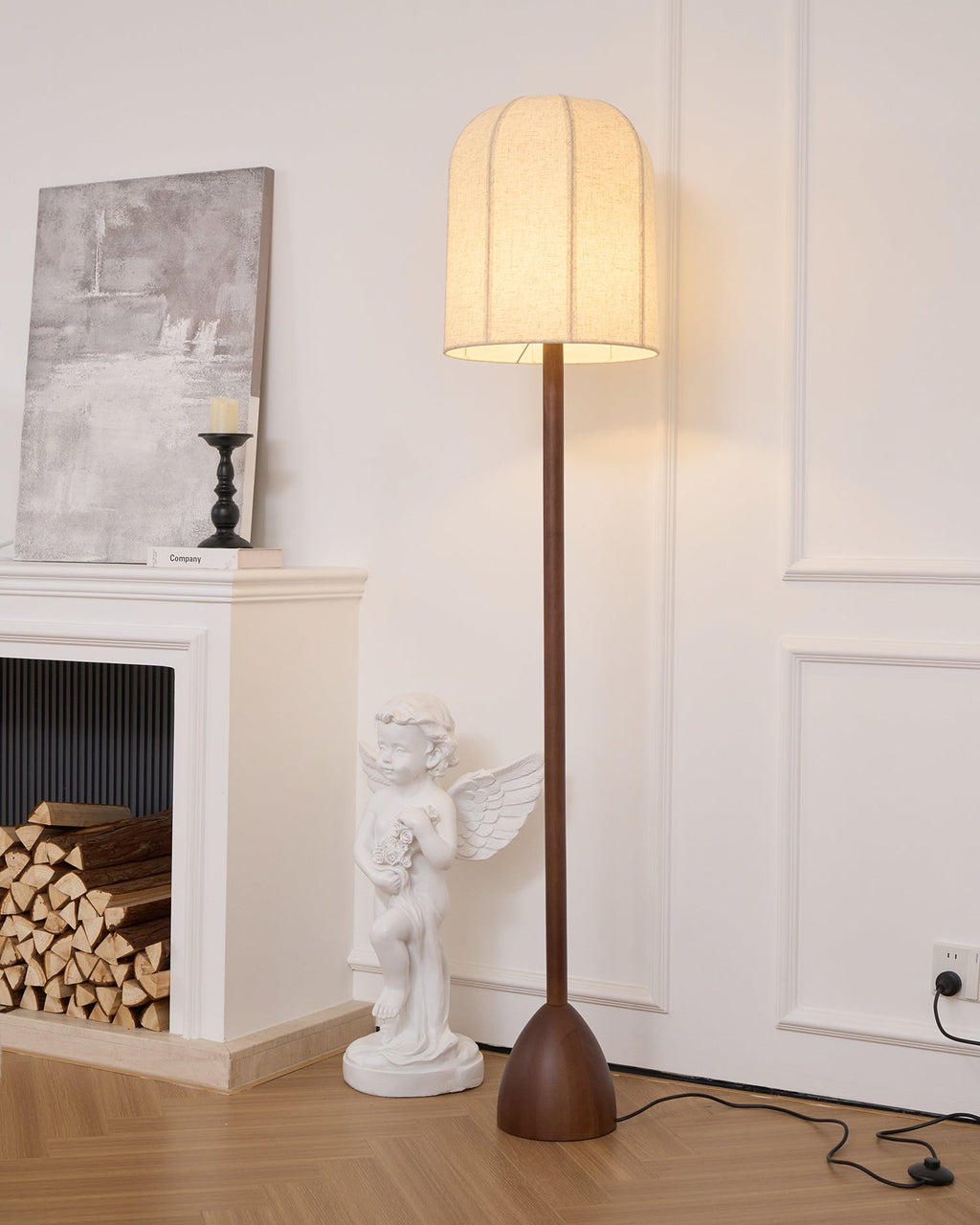 Moxie Wood Floor Lamp — product view 10