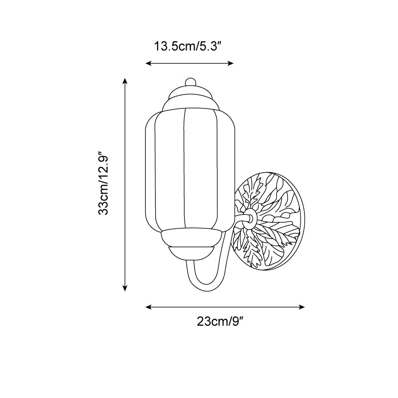 Eloise Glass Wall Lamp — product view 5