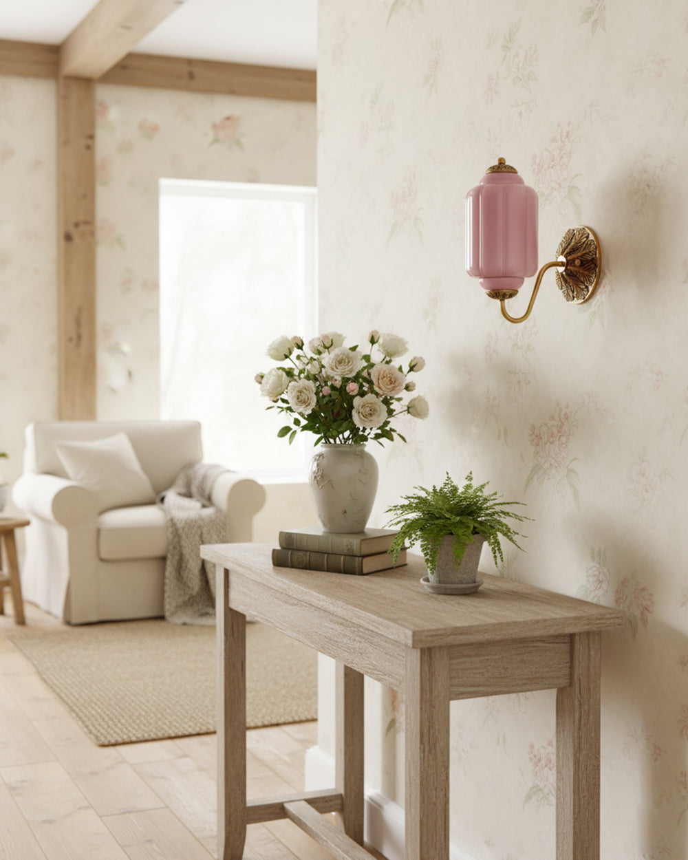 Eloise Glass Wall Lamp — product view 7