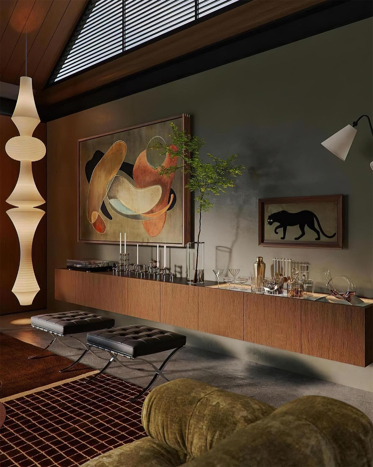 Rice Paper Pendant Lamp R3 — product view 14
