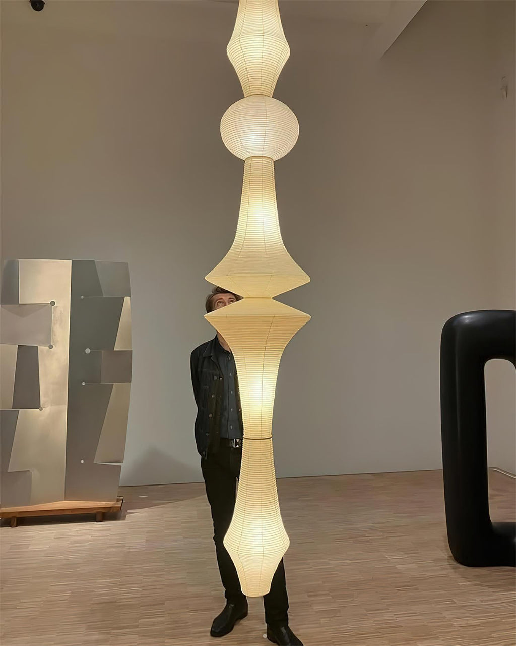 Rice Paper Pendant Lamp R3 — product view 20