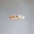 Elysian Floral Aluminum Chandelier — product view 11