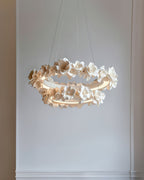 Elysian Floral Aluminum Chandelier — product view 12
