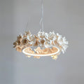 Elysian Floral Aluminum Chandelier — product view 13