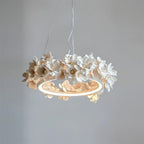 Elysian Floral Aluminum Chandelier — product view 13