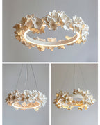 Elysian Floral Aluminum Chandelier — product view 14
