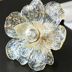 Dalie Lotus Wood Pendant Lamp — product view 7