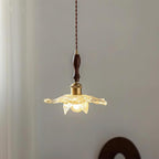 Dalie Lotus Wood Pendant Lamp — product view 10