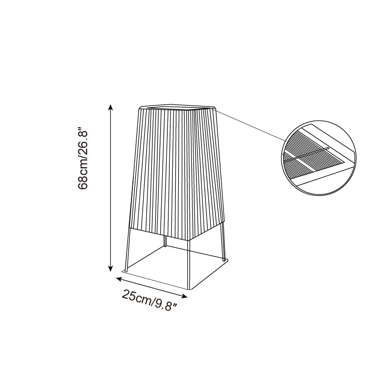 Solara Outdoor Post Light — product view 5