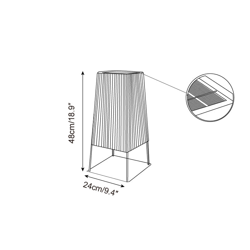 Solara Outdoor Post Light — product view 7