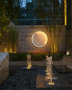 Moon Outdoor Metal Wall Lamp — product view 2