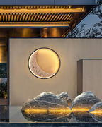Moon Outdoor Metal Wall Lamp — product view 3