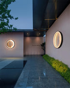 Moon Outdoor Metal Wall Lamp — product view 4
